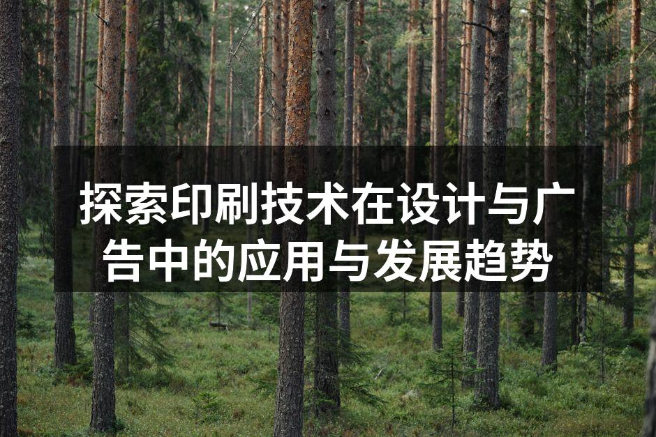 现代印刷技术的应用实例